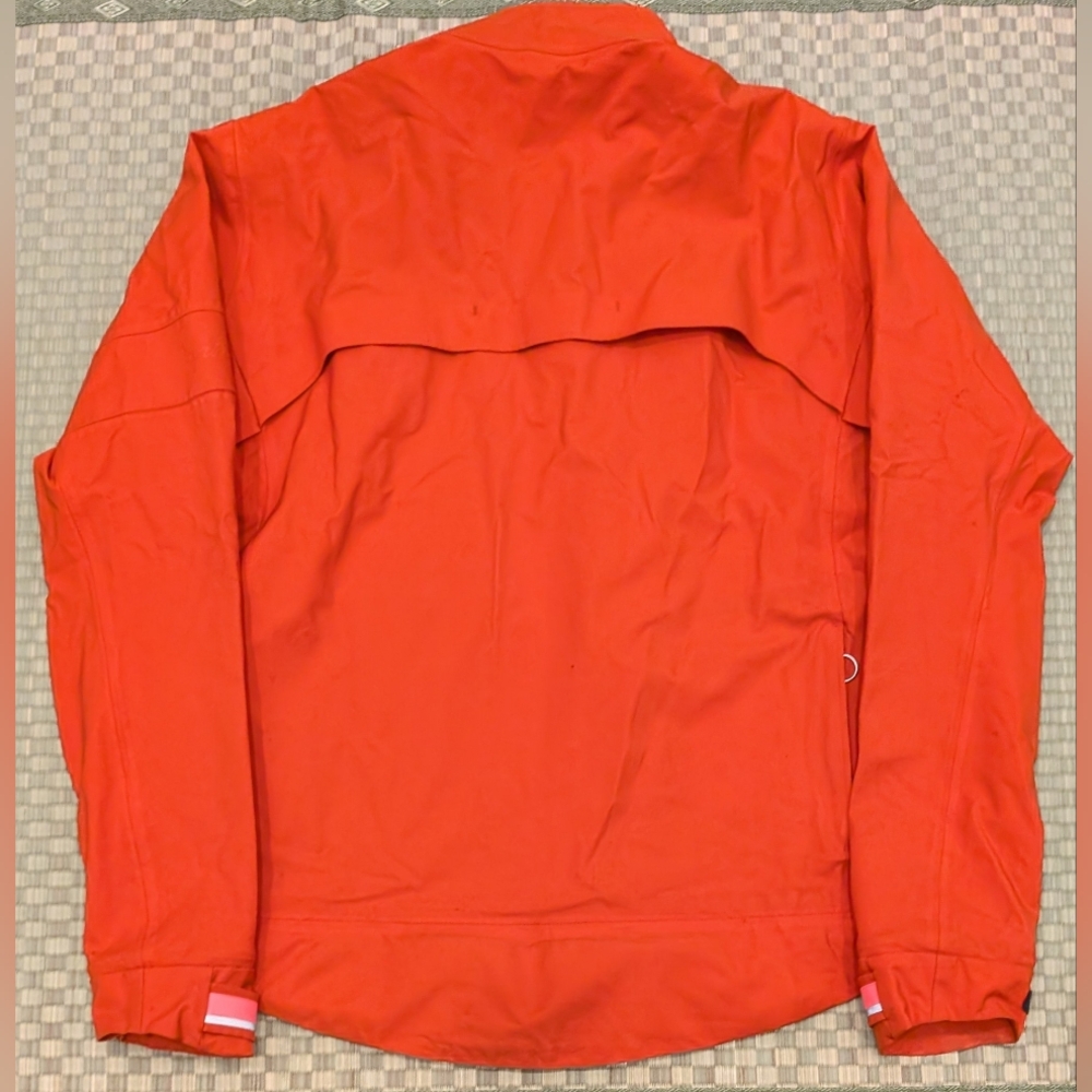 Rapha Softshell Cycling Jersey Jacket Orange Men'… - image 2